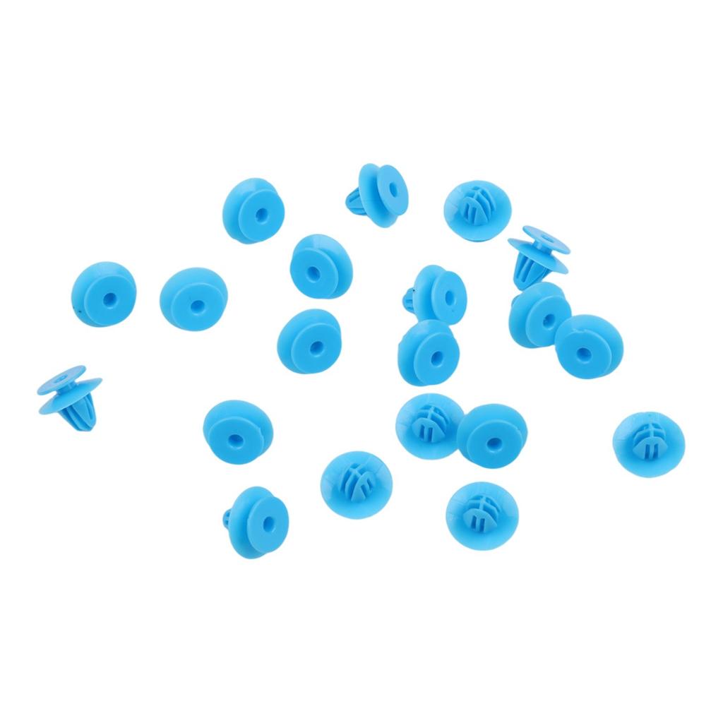 20 PEZZI Clip di Fissaggio Blu per Passaruota Sostituzione per Mitsubishi L 200 MU000977