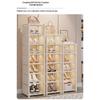 7 Tier Shoe Rack Space Saving Entryway Organizer Stackable Storage Shelf For Hallway Bedroom Closet