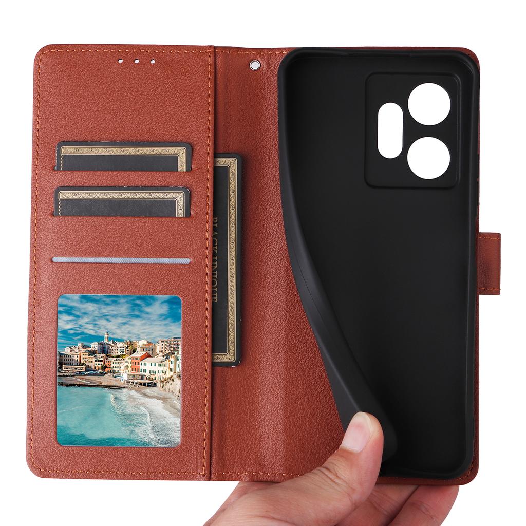 Für Infinix Zero 20 4G Hülle Brieftasche Ständer Ansicht PU Leder Handyhülle