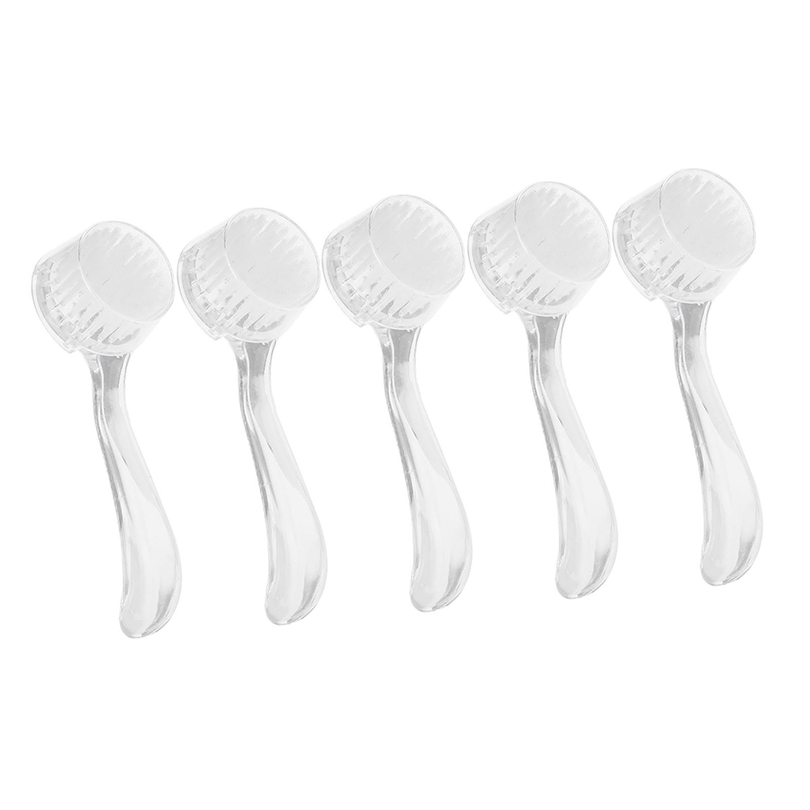 

5pcs Soft Nail Dust Cleaning Brush Nail Art Powder Removal Brushes Manicure DIY Tool White белый