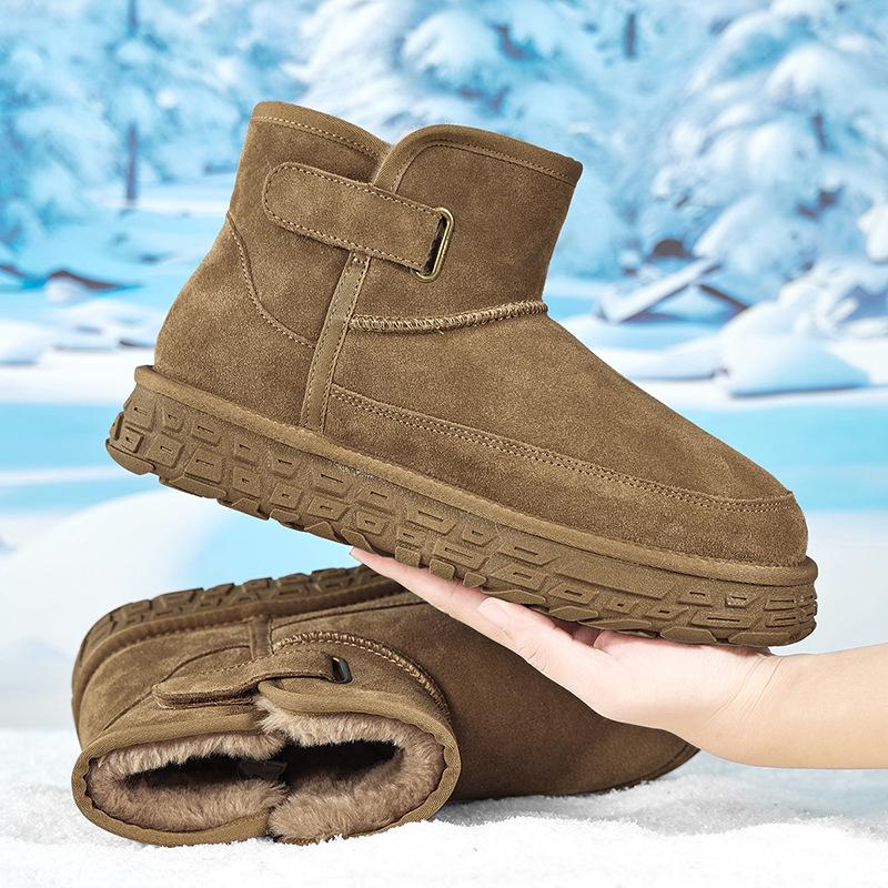 Men s Fleece-Lined Non-Slip Snow Boots for Outdoor Travel 44 6980₽