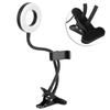 USB Fill Light LED Ring Light 10 Gears Dimming with Clip for Live Photography Reading Embroidery
