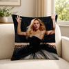 Person AAddison RRae funny Cushion Cover Soft Short Plush SkinFriendly Cushion Case for MultiScene Use