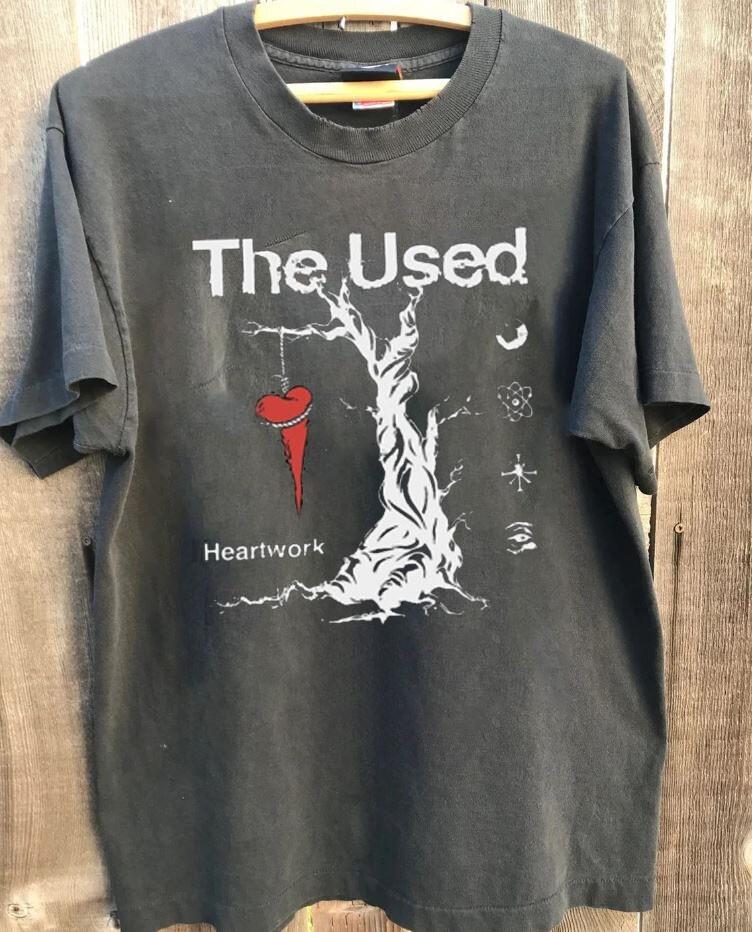 

The Used Band Shirt The Used Band Charcoal T-shirt Unisex S-5XL VN4879 Unisex T-Shirt XXXXL