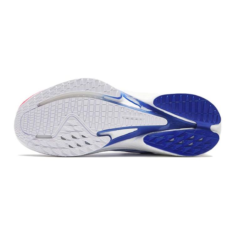 Anta Mach 3.0 Non-Slip Shock Absorption Low-Top Kids Running Shoes Kids running shoes White Blue Pink 312335505-5