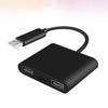 Game Controller USB Converter USB Hub Adapter Compatible with Xbox / PS4 / Switch