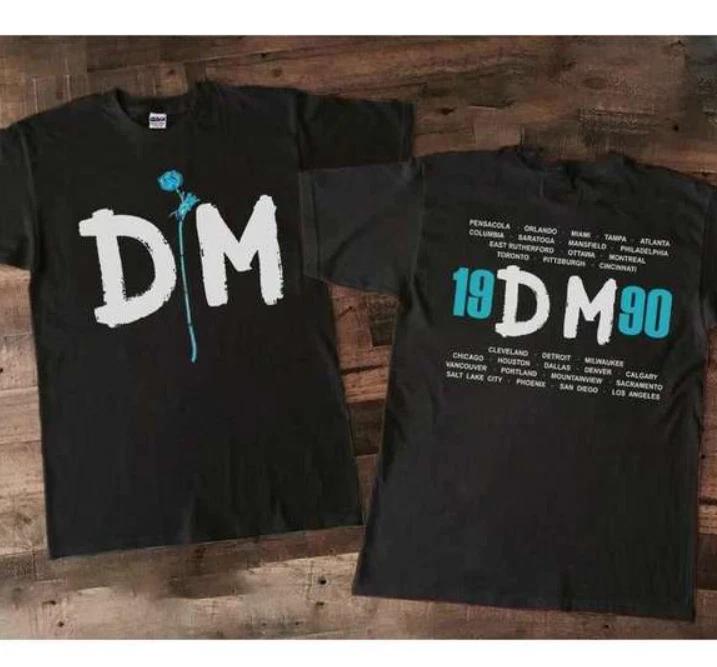 1990 Depeche Mode Violatorrr Us Tour 2 Sided T Shirt