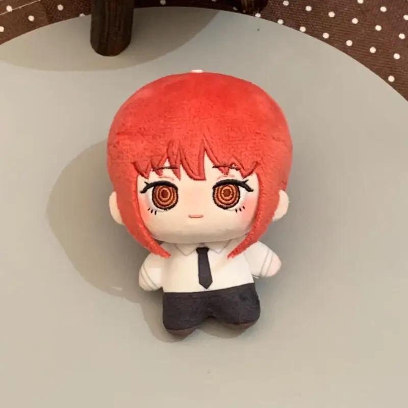 Chainsaw Man Q Version Makima Charakter Zweidimensionaler Plüsch PP-Baumwollfüllung Weiche Handpuppe Schlüsselanhänger Reißverschluss Dekoration Geschenk
