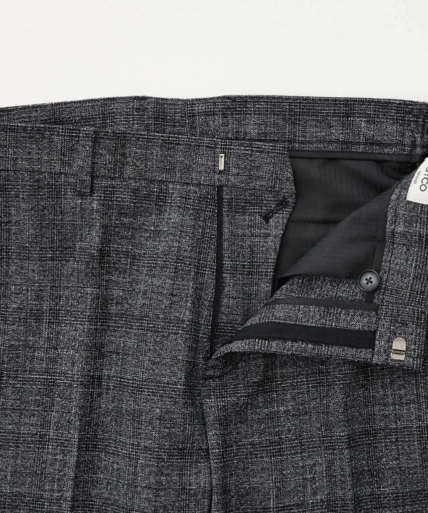 STCO Urban Comfort Glen Check Slacks Grey (Tapered Fit)_Spaua02Tcg