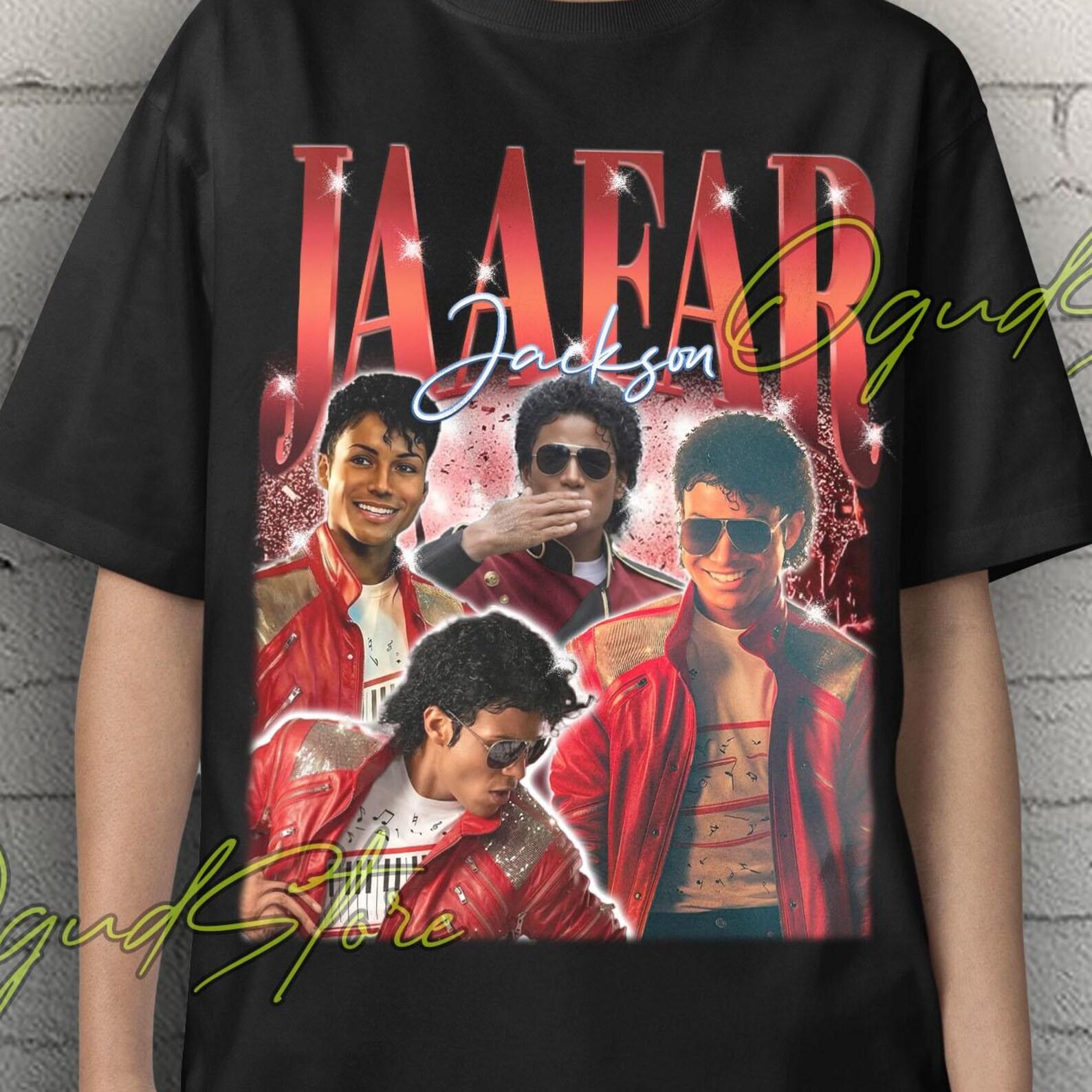 Jaafar Jackson Collage T-Shirt, Jaafar Jackson Retro Tee, Jaafar Jackson Apparel, Jaafar Jackson Film Shirt, Jaafar Jackson Sweatshirt 2XL