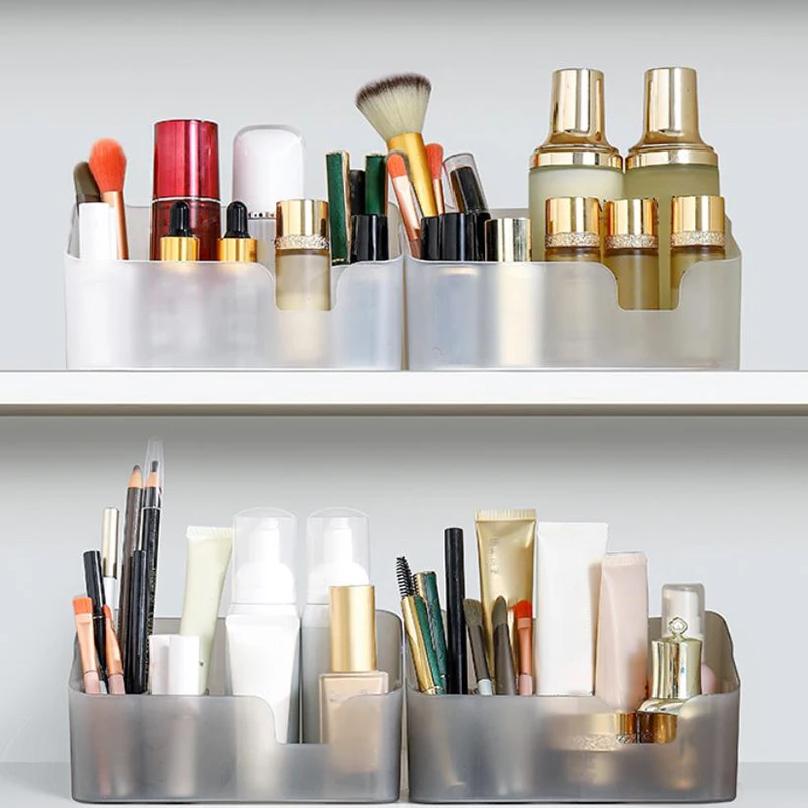 Scatola Portaoggetti Organizer per Cosmetici Multifunzionale per Prodotti per la Cura della Pelle Portaoggetti per Cosmetici e Gioielli Scatola per Trucco
