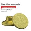 Brazed 2" Flat Grinding Head for Quartz, Stone, Marble Polishing - Angle Grinder Disc