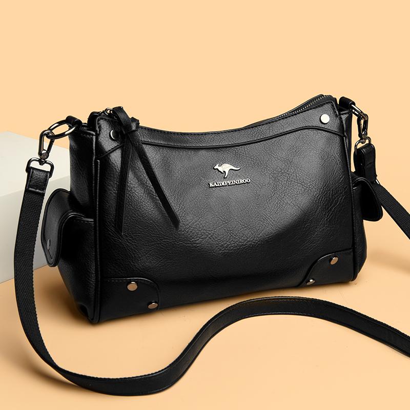 Модная роскошная дизайнерская женская сумка через плечо из высококачественной — фото 4