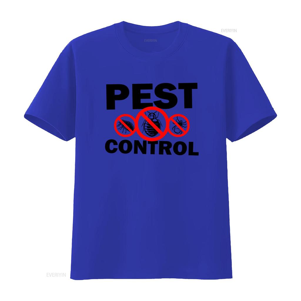 Pest Control T Shirt Exterminator Entomology Bug Worker Insect Design Perfect for Management Enthusiasts Vintage Washed