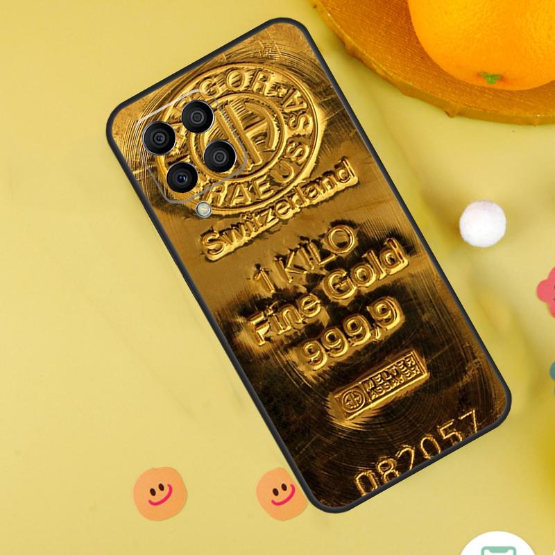 Switzerland Fine Gold Case For Samsung Galaxy M13 M14 M54 M23 M16 M11 M21 M31 M20 M34 M52 M32 M12 M36 M56 M15 M55