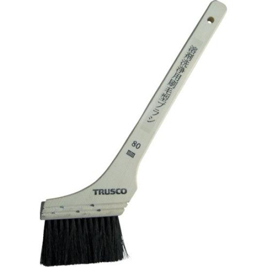 TRUSCO Solvent Cleaning 80mm Cow Brush, Wide, Hair, TYHB-80