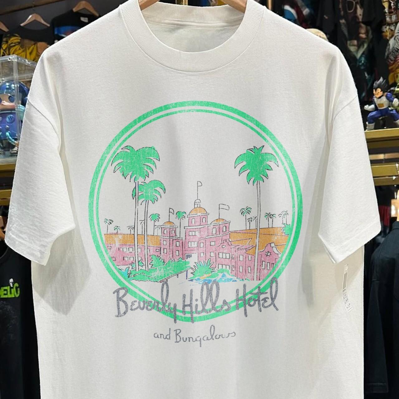 90s Beverly Hills Hotel & Bungalows Promo T-Shirt White XXL 3XL