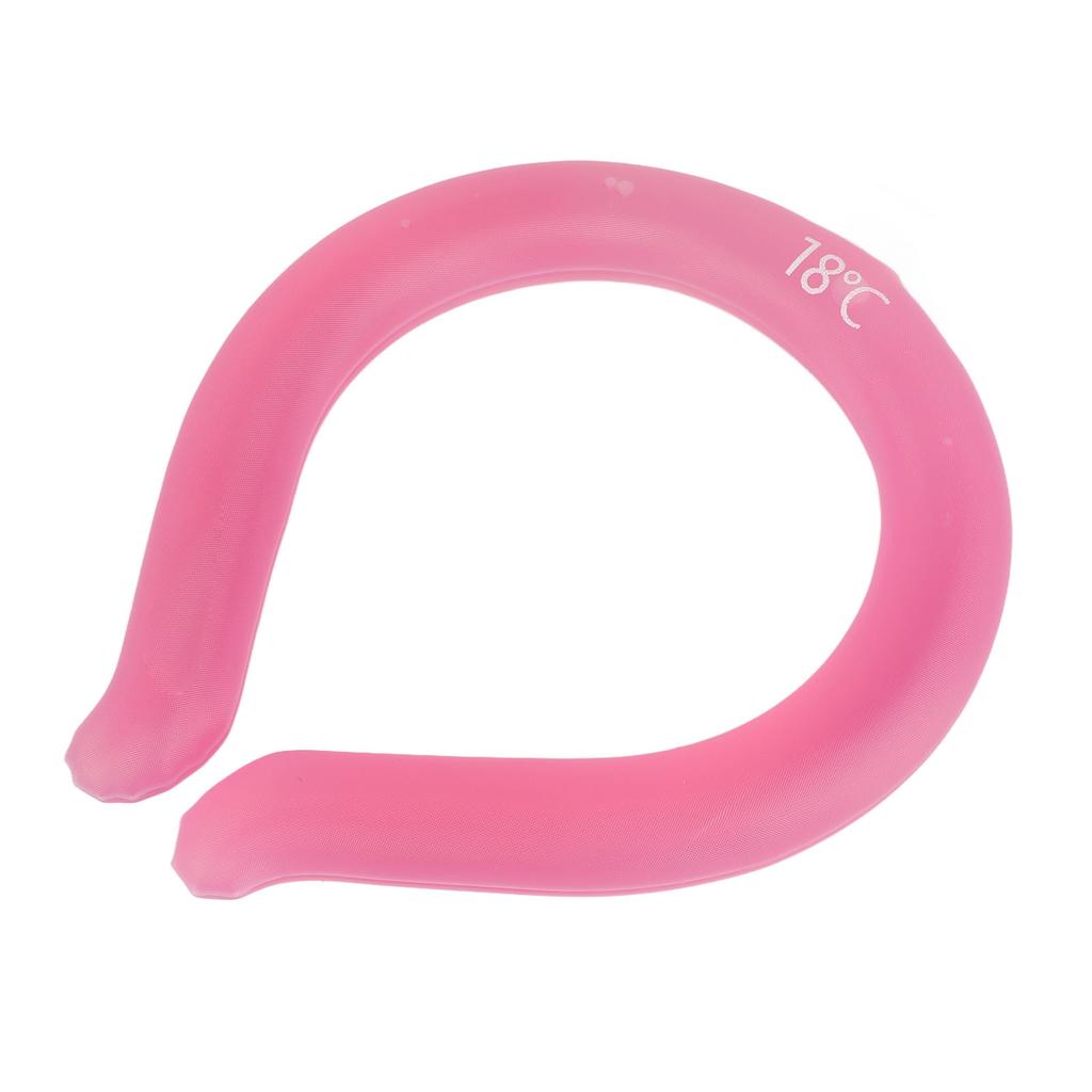 Chłodnica szyi Poręczny bez użycia rąk Długotrwały pierścień chłodzący szyi wielokrotnego użytku na letnie upały