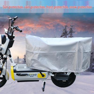 Electric Motorcycle Seat Cover: Waterproof, Sunshade, Frostproof, Snowproof, Dustproof, Thickened Oxford Cloth.