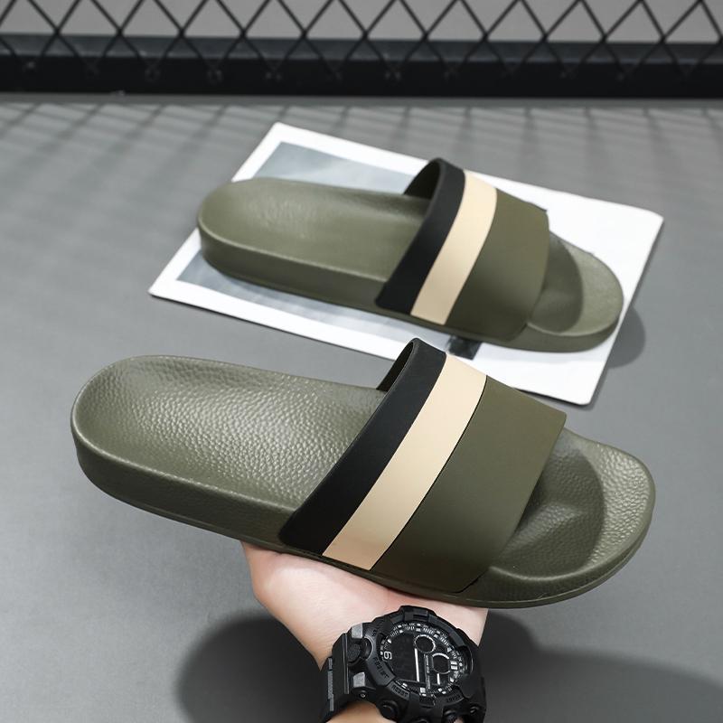 High-Quality Men S Flip-Flops Summer Beach Flip-Flops Men S Fashion Breathable Outdoor Sandals Bathroom Slippers Size46 47 47