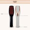 Electric Anti-Hair Loss Vibration Comb with Red & Blue Light Therapy for Hair Growth and Scalp Massage
