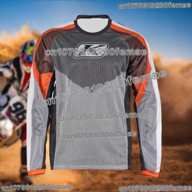 Klasyczna koszulka Klim do jazdy off-road Motocykl Rower górski Odzież sportowa Oddychająca Odprowadzająca pot Top do treningu na świeżym powietrzu