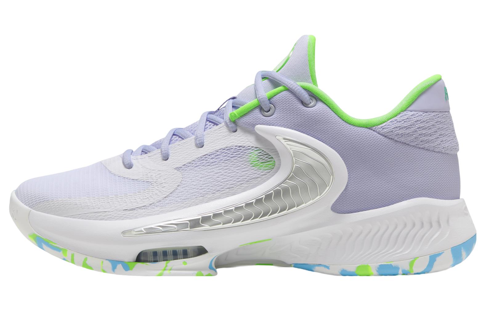 

Nike Zoom Freak 4 Ep White Oxygen Purple DJ6148-101 38.5