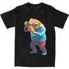 Men Women Bad Bunny DTMF Album With Bear Cartoon Debi Tirar Mas Fotos Shirt 100% Cotton Graphic Printed Tee Shirts Top Clothing