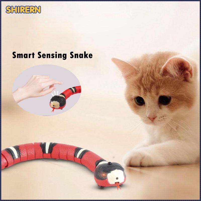 

Многоцветная интеллектуальная сенсорная змея, интерактивные игрушки для кошек, автоматические игрушки для кошек, аксессуары для зарядки через USB, игрушка для котенка, игрушка для домашних собак