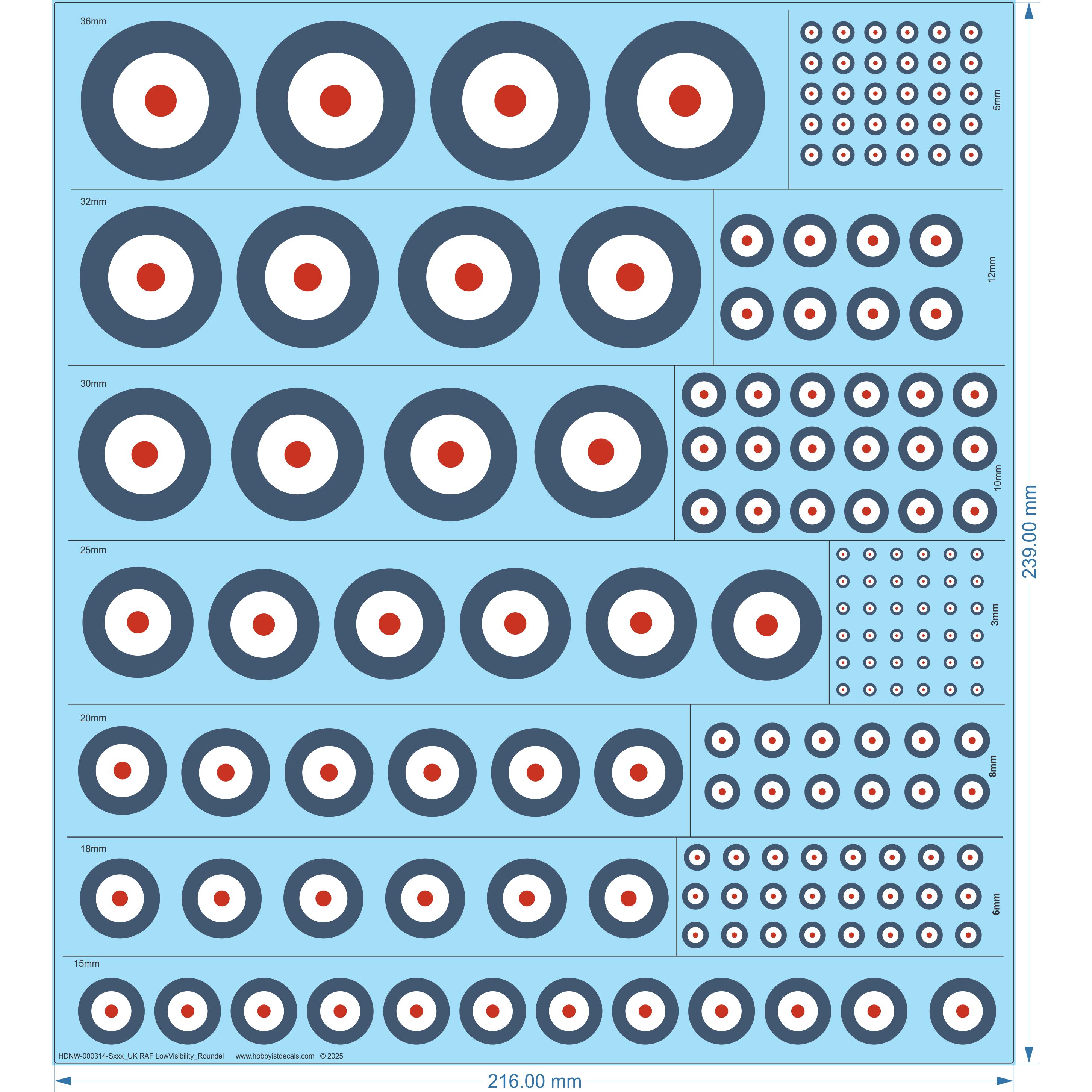 UK RAF LowVisibilityRoundel
