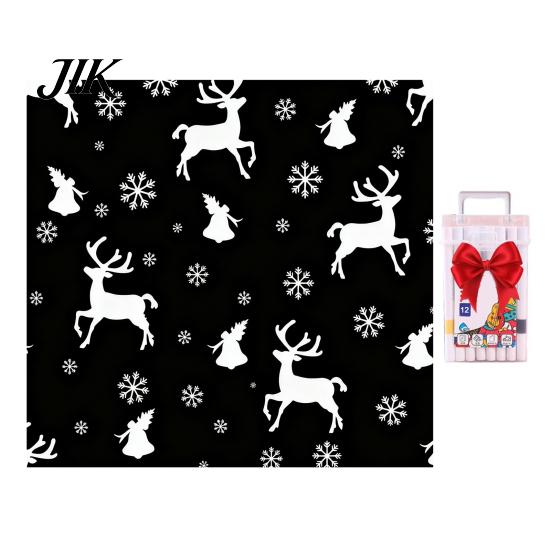 DIY Coloring Blanket for Parties Color Your Own Art Project with Markers Washable Gift Idea Craft Throw Home Decor Holiday Party Activity Unique