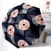 1pc Geometric Shapes Automatic Opening/Closing Folding Umbrella with 8 Ribs, Portable Sunshade Umbrella Birthday and Holidays Gifts Yy250105112