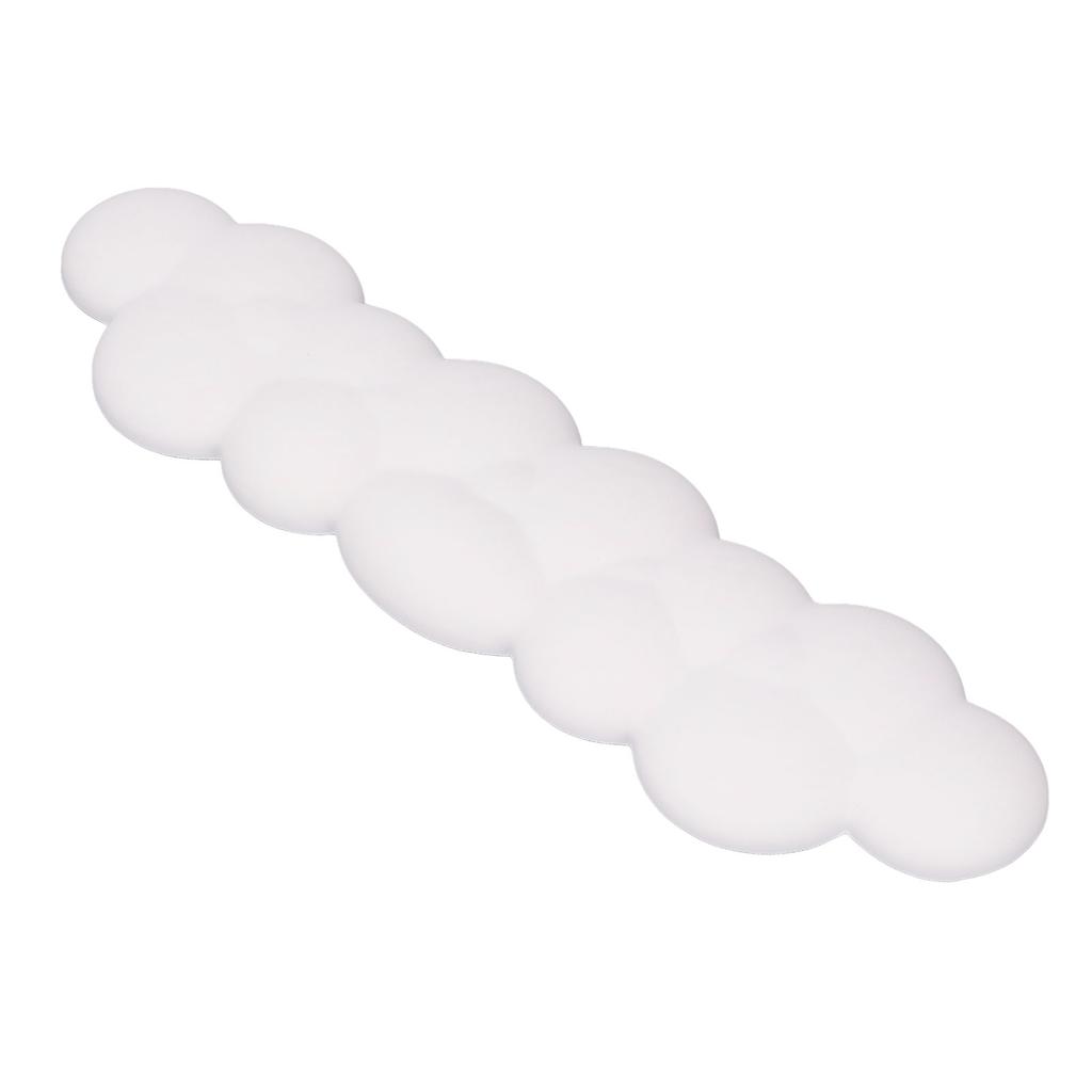 Cloud Keyboard Wrist Rest Smoothly PU Leather Keyboard Palm Rest Skid Resistant Ergonomic Wrist Pad