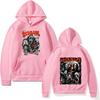 2026 Screams, Surrounding Cartoon Printed Sweater Autumn and Winter Casual Versatile Men's and Women's Long-sleeved Hoodie