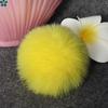 DIY Faux Fox Fur Fluffy Pompom Ball for Knitting Hat Hats