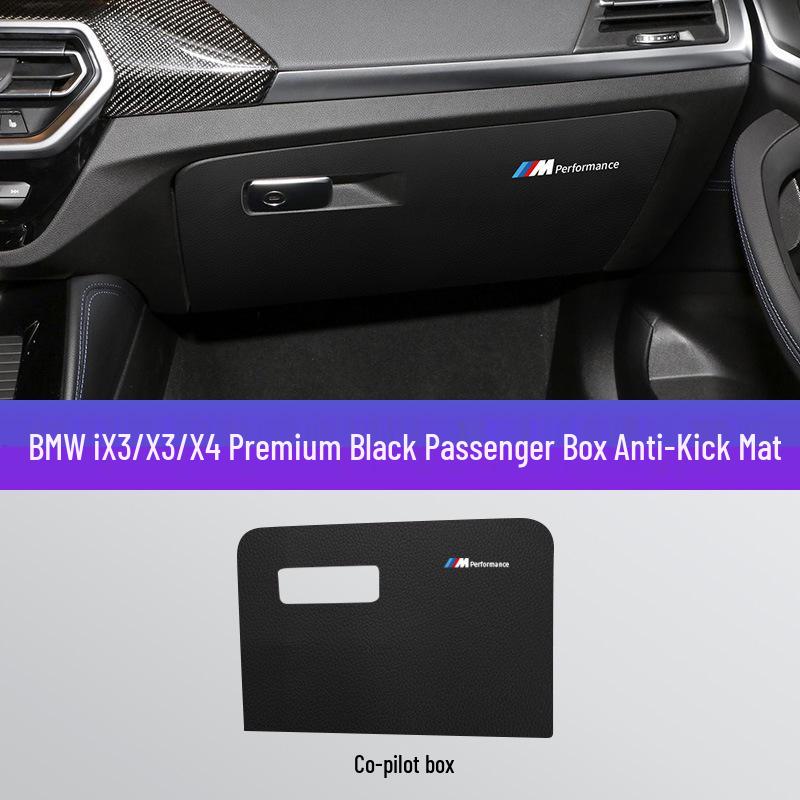 

BMW X3G01/X4G02 Anti-Kick Door Pad, Red & Brown Interior Protector