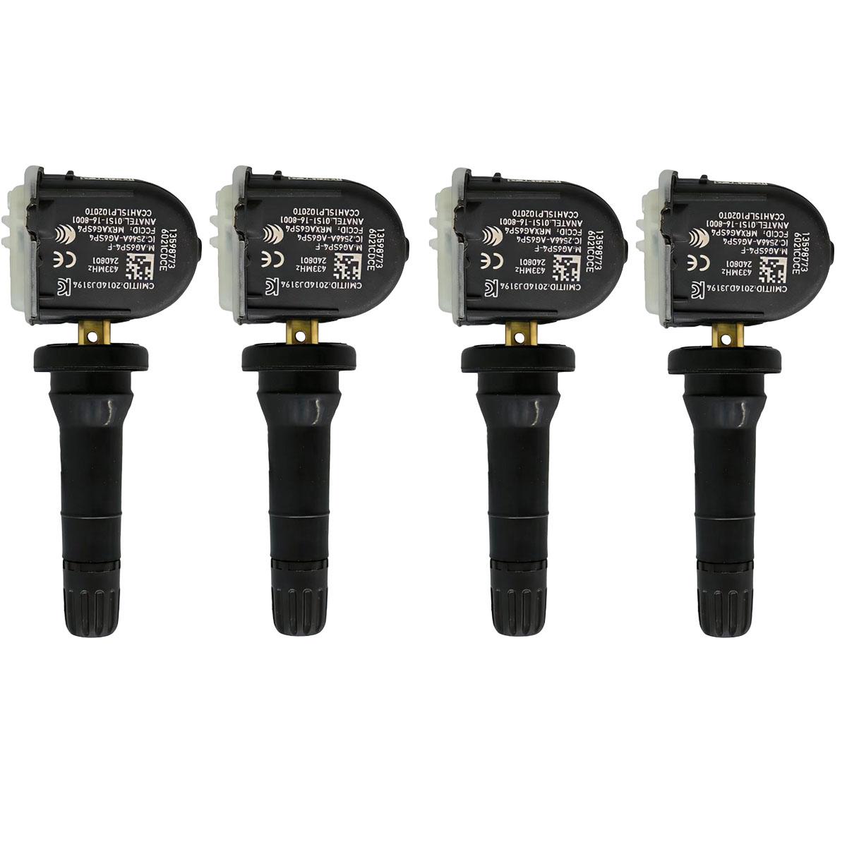 

4Pcs Tire Pressure Monitor Sensor 13598773 Fit For Cadillac CT6 XT5 SRX Chevrolet Aveo Malibu Opel Antara Bolt Mokka 4 PCS