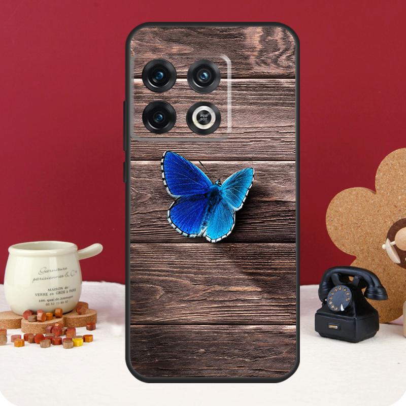 Cute Butterfly Cover For OnePlus 13 12 11 13R 12R 10 Pro 8T 10T OnePlus Nord CE 4 3 2 Lite N30 N20 N10 Case