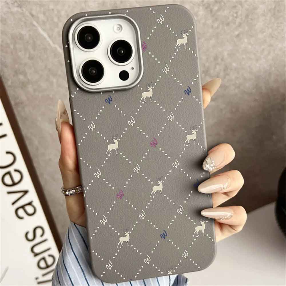 

Чехол для мобильного телефона с рисунком и принтом, кожаный силиконовый чехол для Samsung Xiaomi Iphone, устойчивый к царапинам чехол для мобильного телефона Samsung Galaxy A06 холодный серый