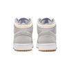 Air Jordan 1 Mid SE GS Coconut Milk Particle Grey Kinder-Sneaker Creme DN4346-100