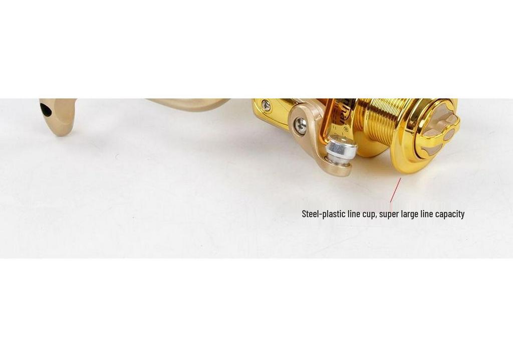 Sea Rod Spinning Reel: 10-Bearing Plastic & Steel Fishing Reel