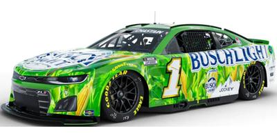 Kyosho Lionel Racing BUSCH LIGHT FARMERS 2024 Chevrolet Camaro ZL1 Ross Chastain Finished Model LR305310 1/64 #1