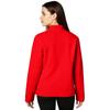 Women's Stand-up Collar Long-sleeved Pullover Top, Christmas Print Sports Top