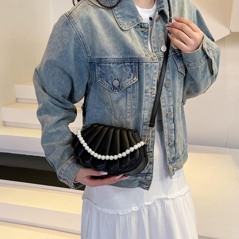 Summer New Bag Women's Shoulder Bag Niche Trend Shell Bag Fashion Simple Messenger Bag