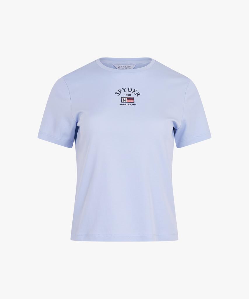 SPYDER Women'S Heritage Basic Short Sleeve T-Shirt Splmcnrs353Wllc