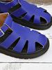2026 Summer Plus Size Women's Buckle Thick Sole Comfortable Hollow Casual Sandals