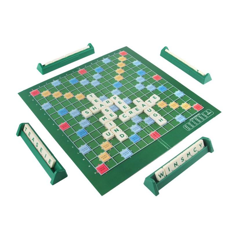 Gra Puzzle Ortograficzne po Angielsku dla 2-4 Graczy Edukacyjna Podróżna Gra z Literami Zabawna Zabawka Edukacyjna Idealna na Rodzinny Wieczór Gier