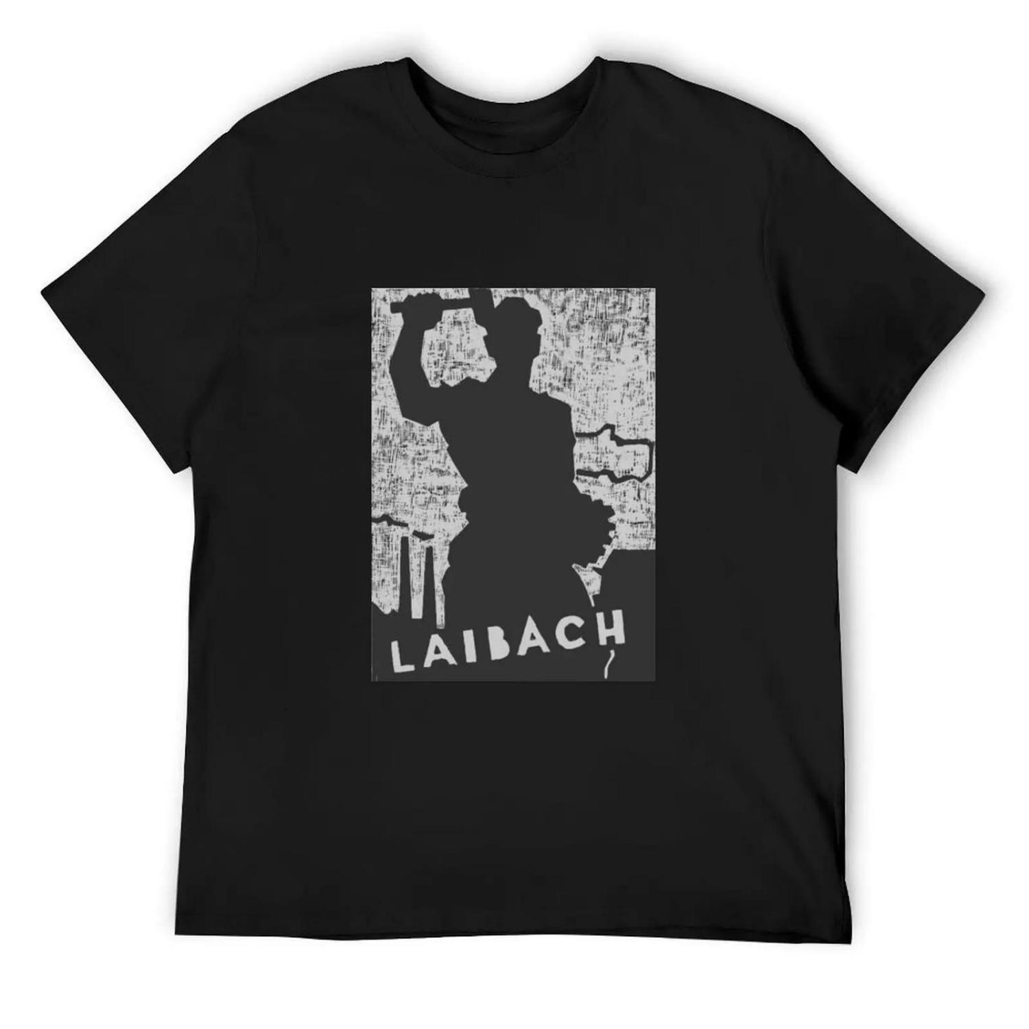 

Laibach Kunst Thrower Ljubljana T-Shirt Heavyweights Customizeds Tshirts for Men XXXXXL