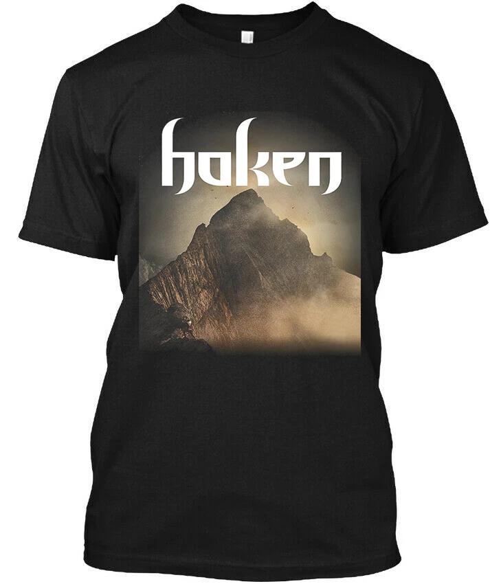 Limited New Popular Haken The Mountain English Graphic Vintage T-Shirt S-5XL XS