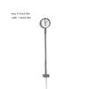 Platform Clock Lamps Metal DIY Material Miniature Lamppost Train Layout Lightweight Post Street Lights Bonsai Decorations